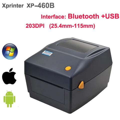 2025 4 Inch Shipping Label/Express/Thermal Barcode/Sticker Printer Print DHL/FEDEX/UPS/4"x6" Paper 420B 460B 450B 470B