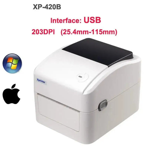 2025 4 Inch Shipping Label/Express/Thermal Barcode/Sticker Printer Print DHL/FEDEX/UPS/4"x6" Paper 420B 460B 450B 470B